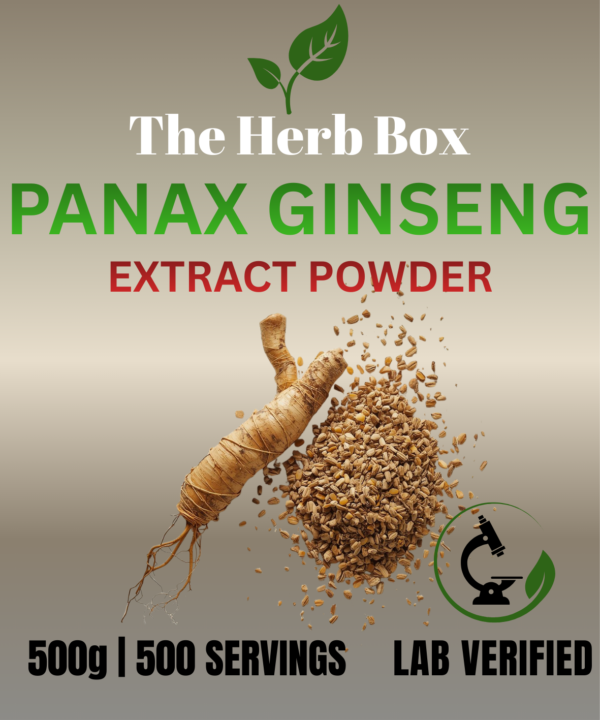 Ginseng (1) Premium Panax Ginseng (Panax ginseng) Extract Powder.