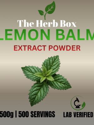 Lemon Balm Extract powder.