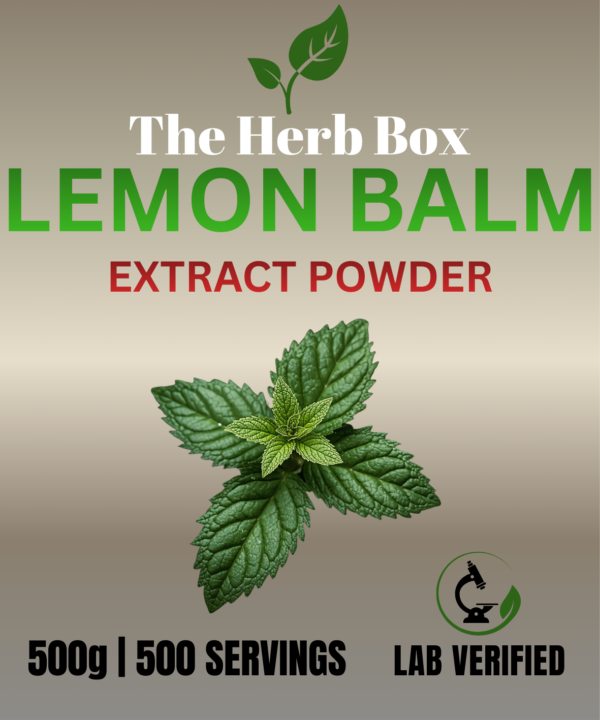 Lemon Balm Extract powder.