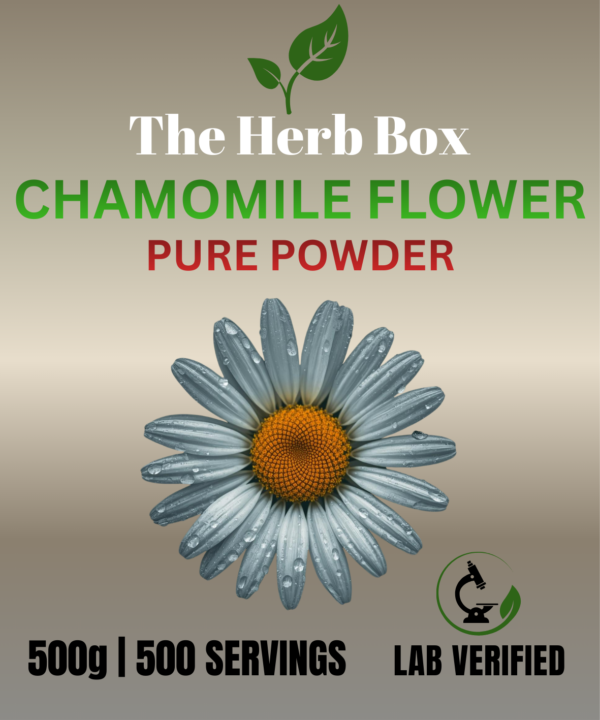 Chamomile Flower dry and crushed powder.